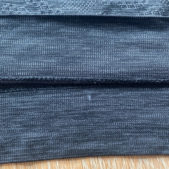 Lululemon Swiftly breeze relaxed tank top muscle tee gray camo sz 4 excellent - Picture 5 of 8